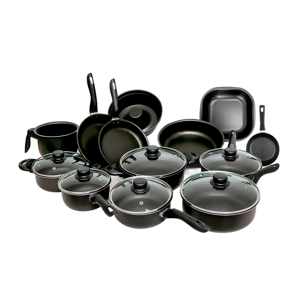 Conjunto Panelas 13 Peças Antiaderente Teflon Tam