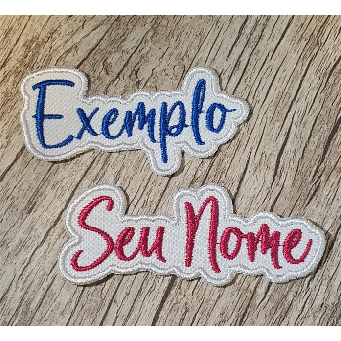 Nome Personalizado com Termocolante – Bordad
