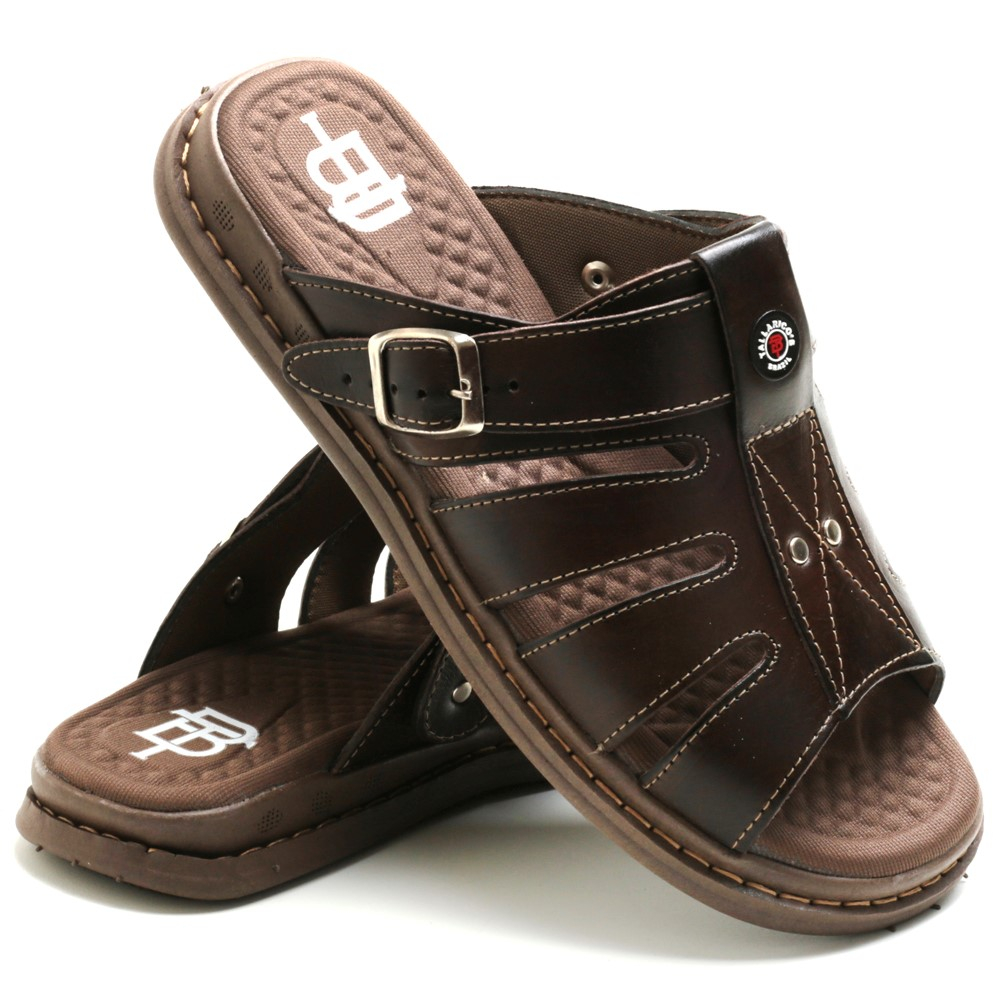 Sandália Franciscana Anti Stress Chinelo Masculin