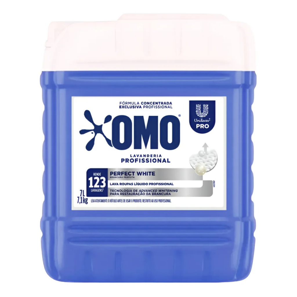 Lava Roupas Liquido Omo White 7L