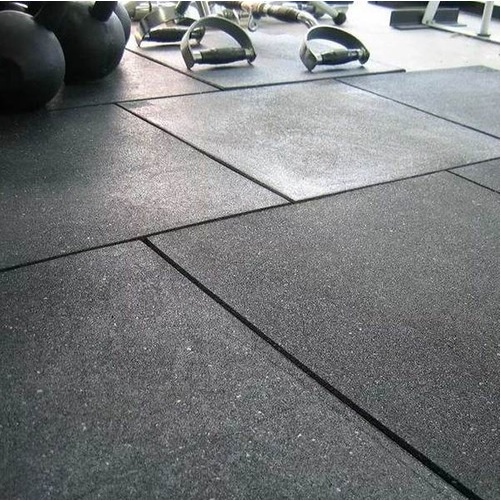 Piso De Borracha Preto Academia Crossfit Playgroun