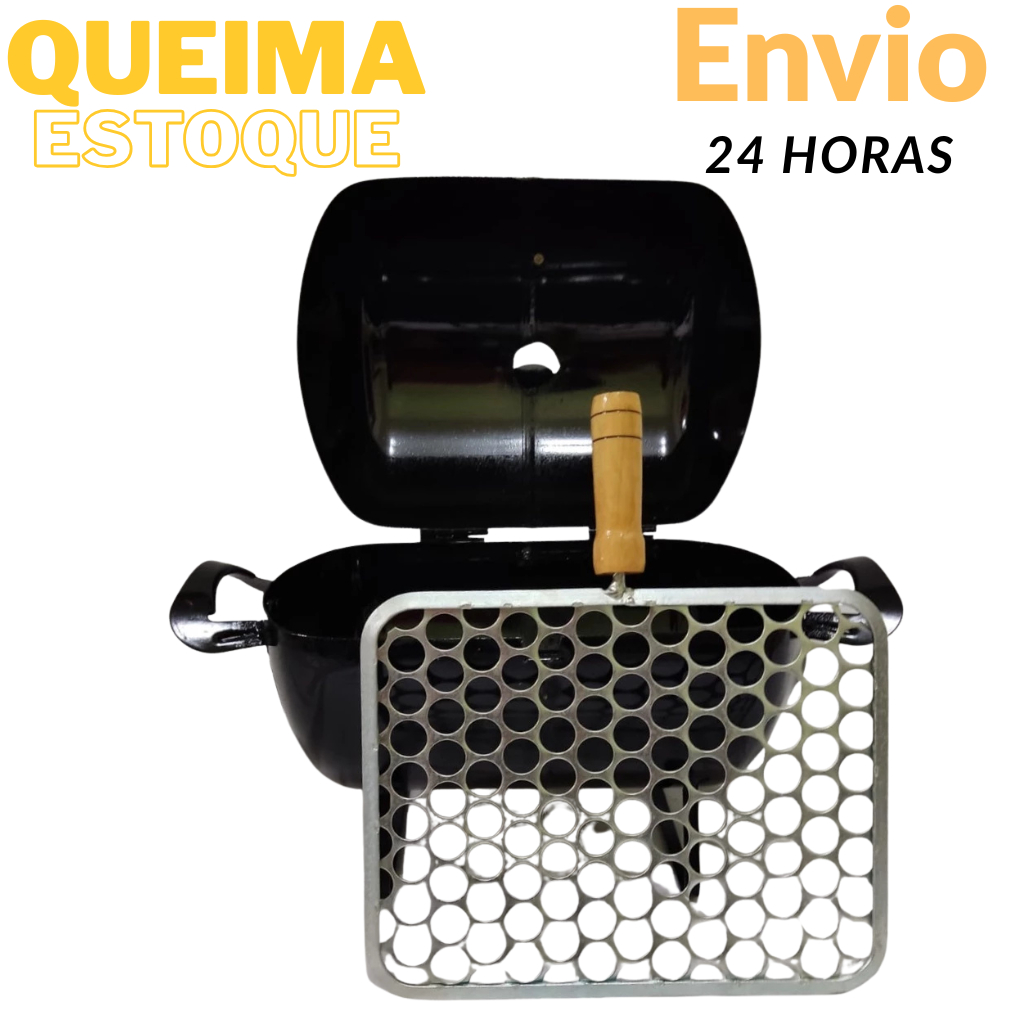 QUEIMA DE ESTOQUE Churrasqueira bafinho 2025(Envio