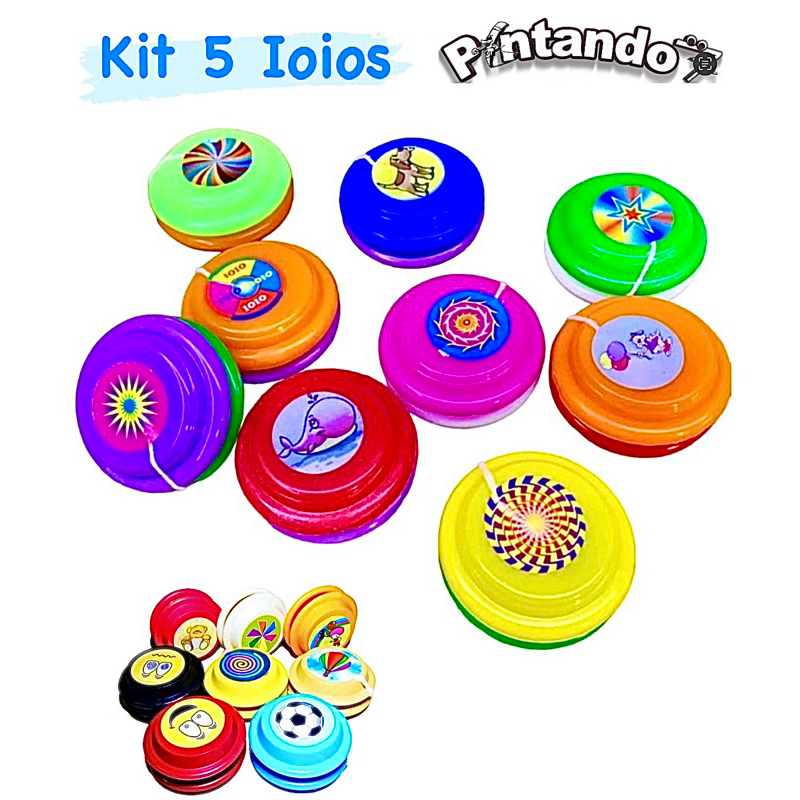 Kit 5 Ioios Sortidos Brinquedo para Sacolinha Surp