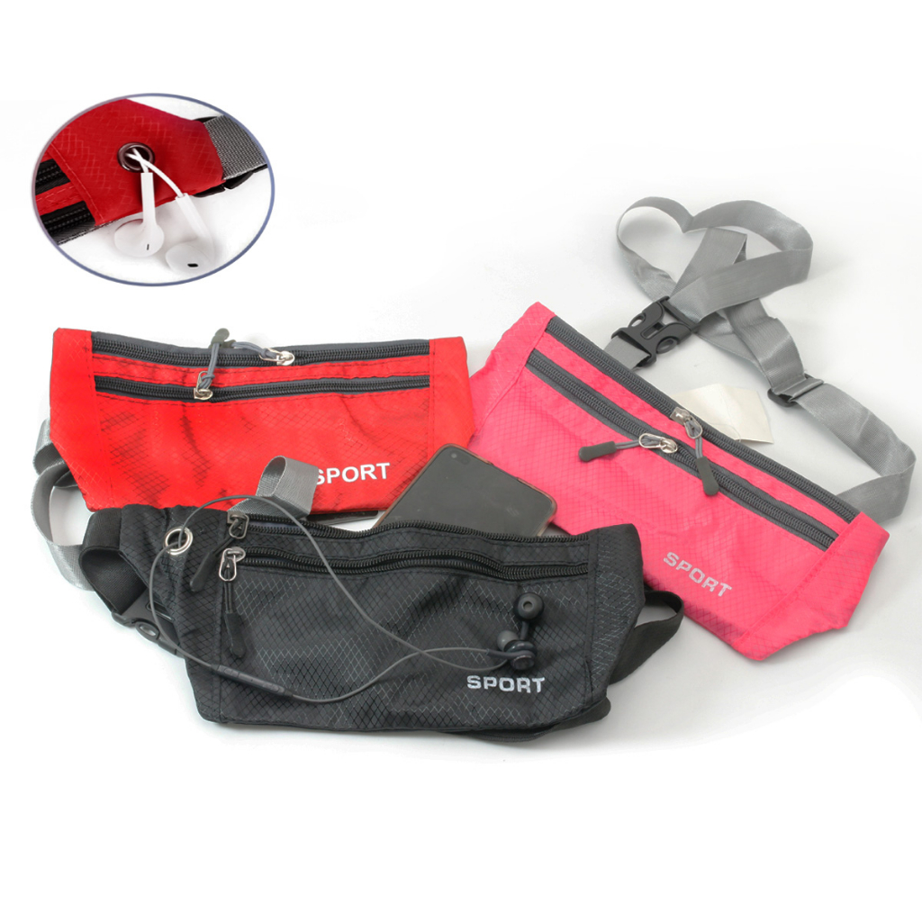 Pochete Impermeável Slim Doleira Cinta Fitness Ce