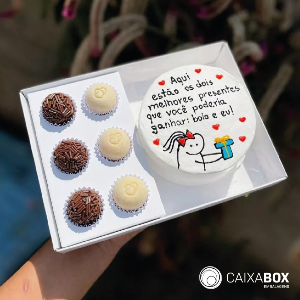 10 Caixas Bentô + 6 Doces – Presente Dia Da
