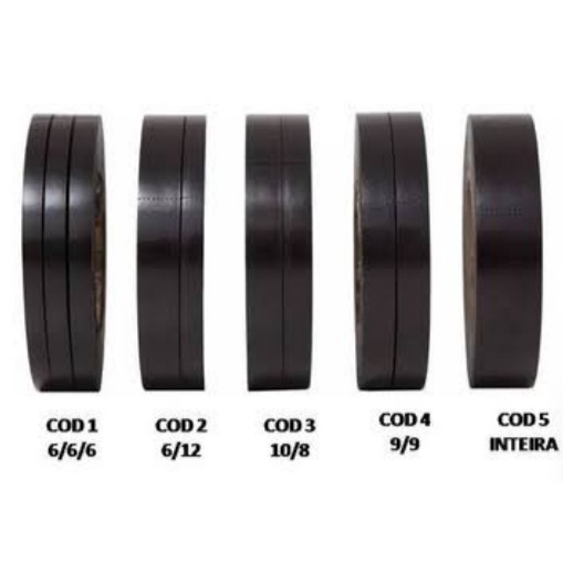 5 unidades Fita para Bronzeamento Cortada (5 metro