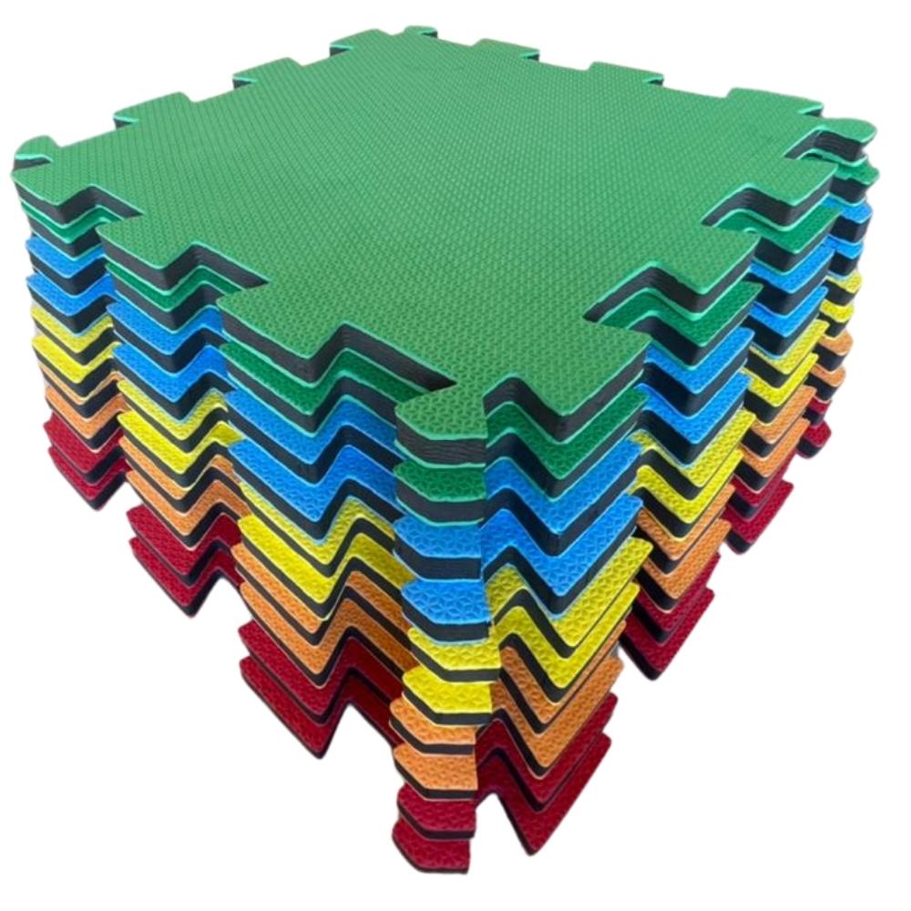 Kit 10 Tatames – EVA Colorido 50x50x2 cm. Ac