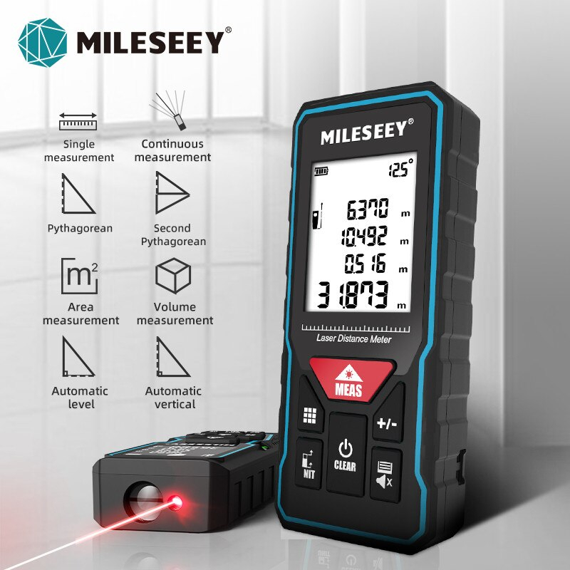 Mileseey X6 Versão Recarregável Laser Rangefinde