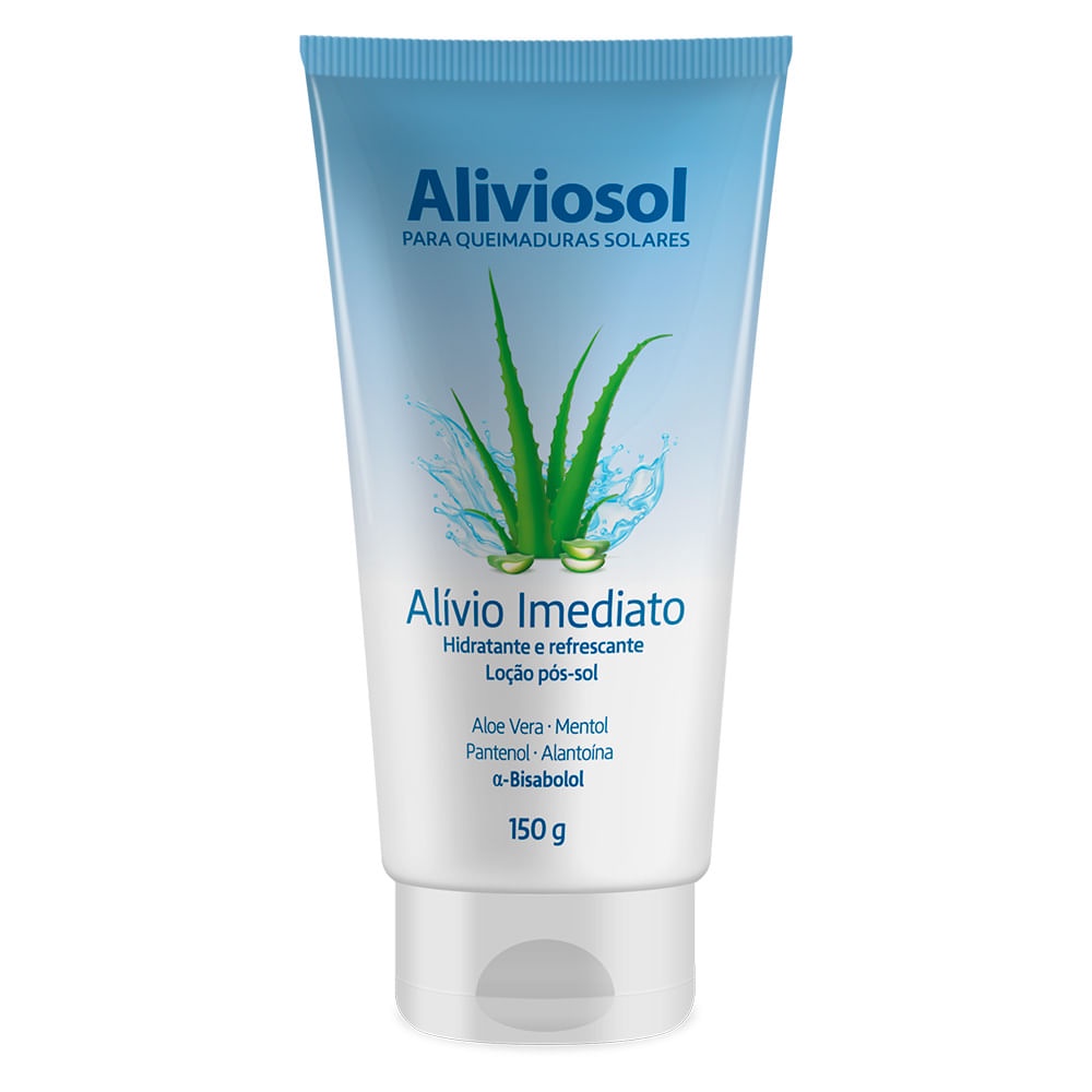 Aliviosol Loção Pós-sol Alivio Imediato Aloe Ve