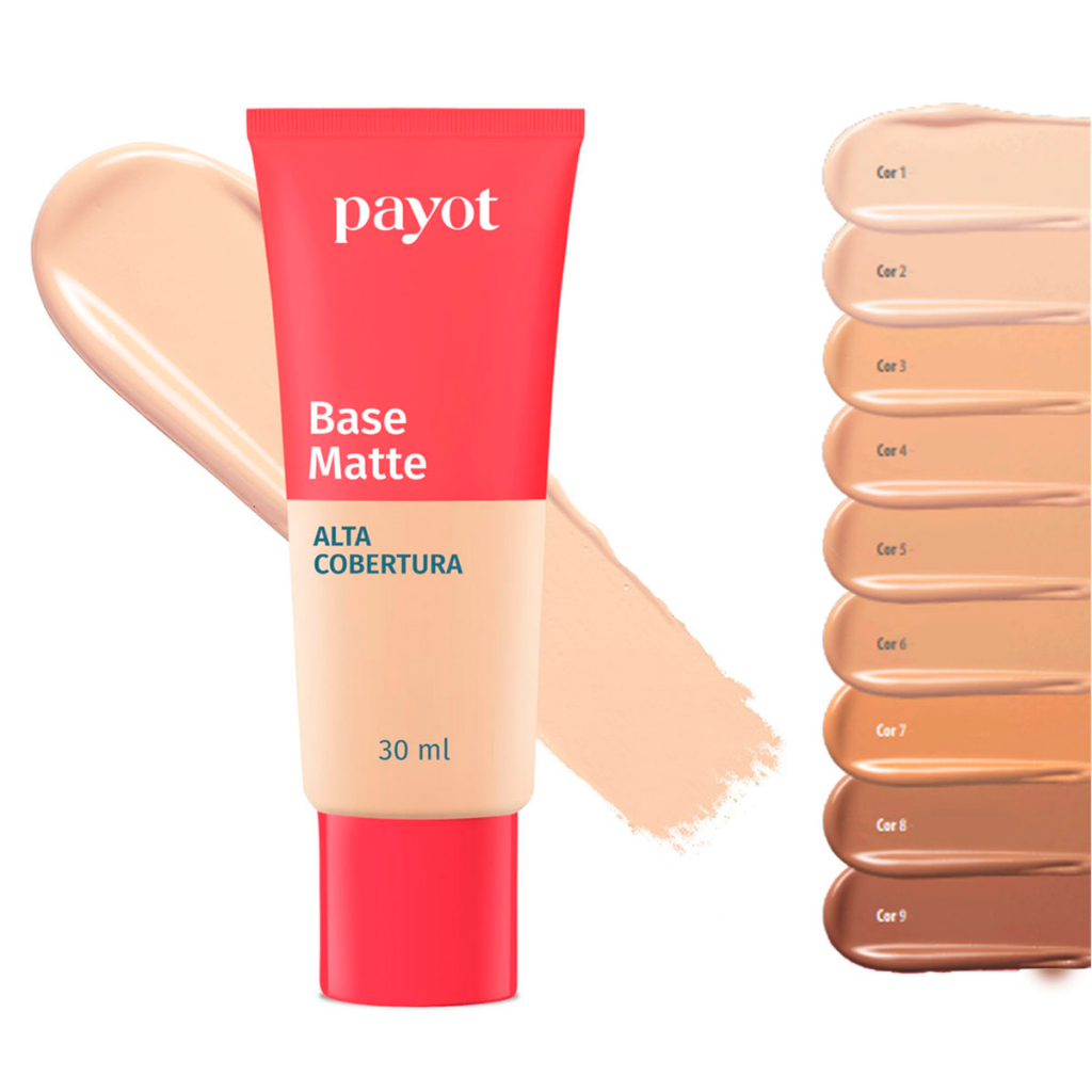 Nova Base Maquiagem Payot Matte Substituta Boca Ro