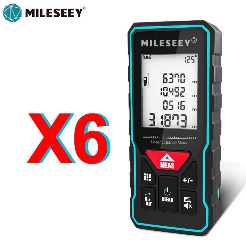 Mileseey X6 Laser Rangefinder  100M Digital Medida