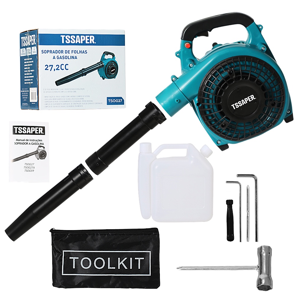 Soprador de Folhas a Gasolina Potente Para Uso Pro