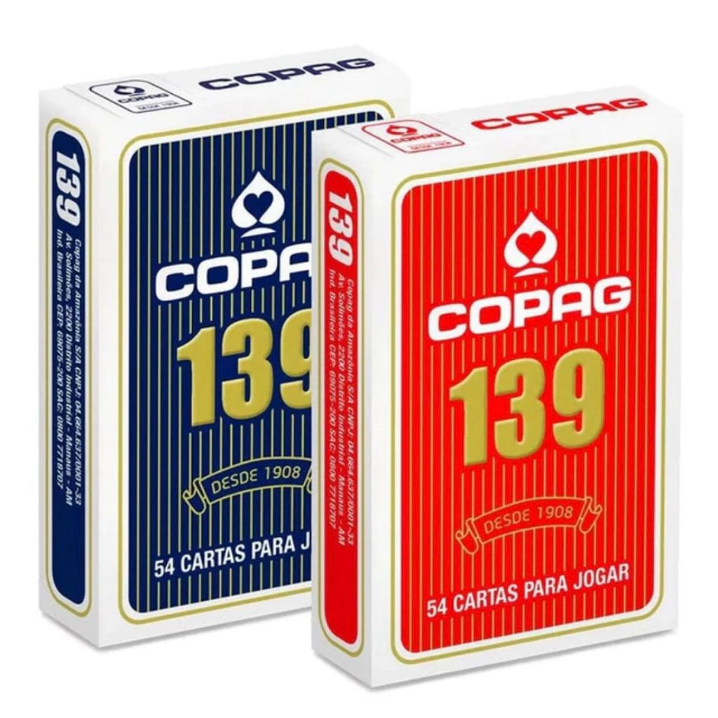 kit 2 baralhos Copa ideal para Família e Amigos N