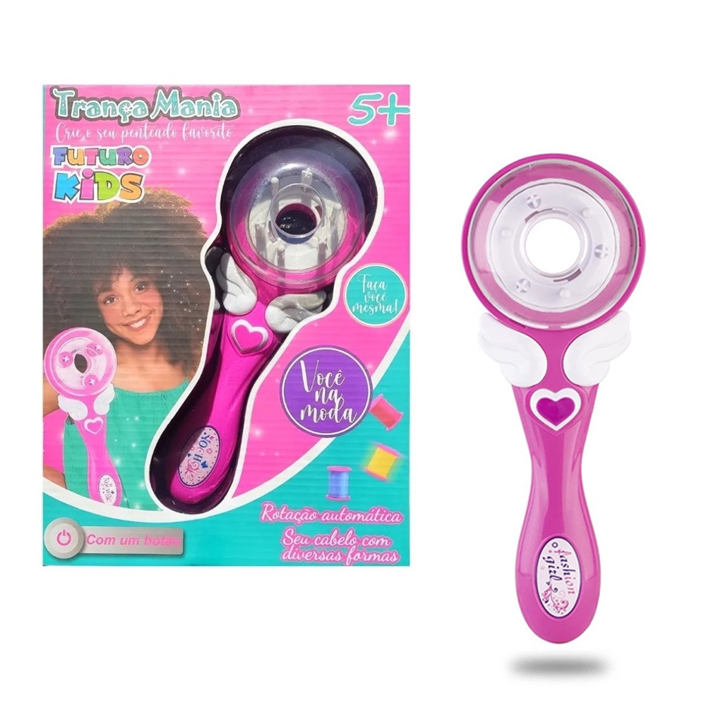 Kit Trancador De Cabelo Tranca Mania Penteados Bri