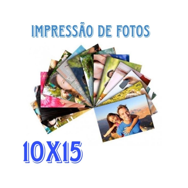 IMPRESSÃO DE FOTOS 10X15 (pedido mínimo 10 fotos