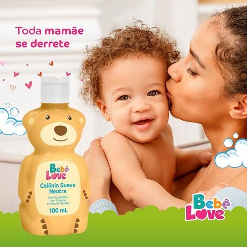 Colônia Suave Bebê Love Neutro Nutriex 100ml