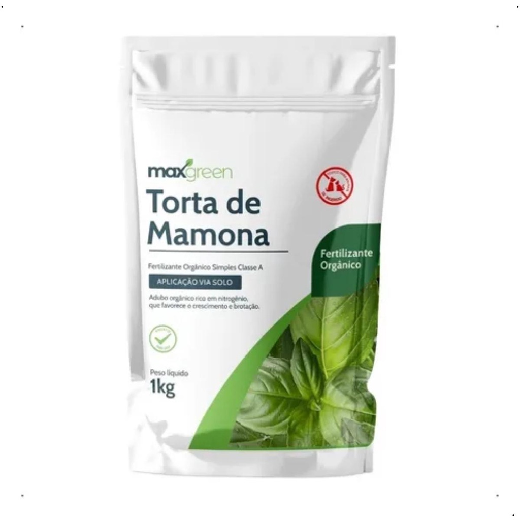 Maxgreen Torta De Mamona Fertilizante Mineral Simp