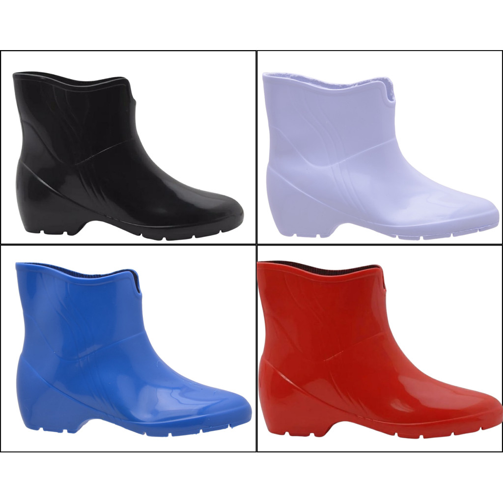 Bota Galocha Feminina Impermeavel Ideal Para Limpe