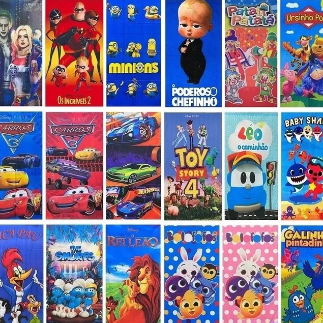 Toalha Infantil Pequena de Rosto Escolar Lancheira