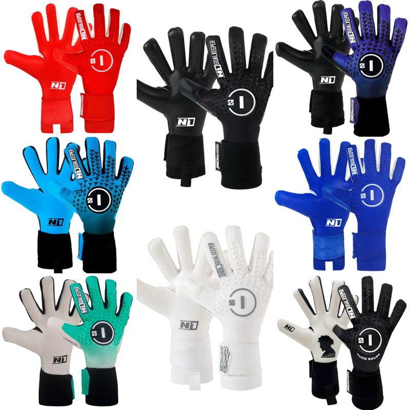 Luva de Goleiro Profissional N1 Scorpius 2.0 Black