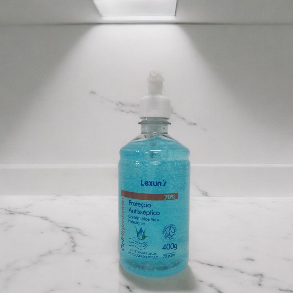 Álcool em Gel Higienizante Lexuns 400G