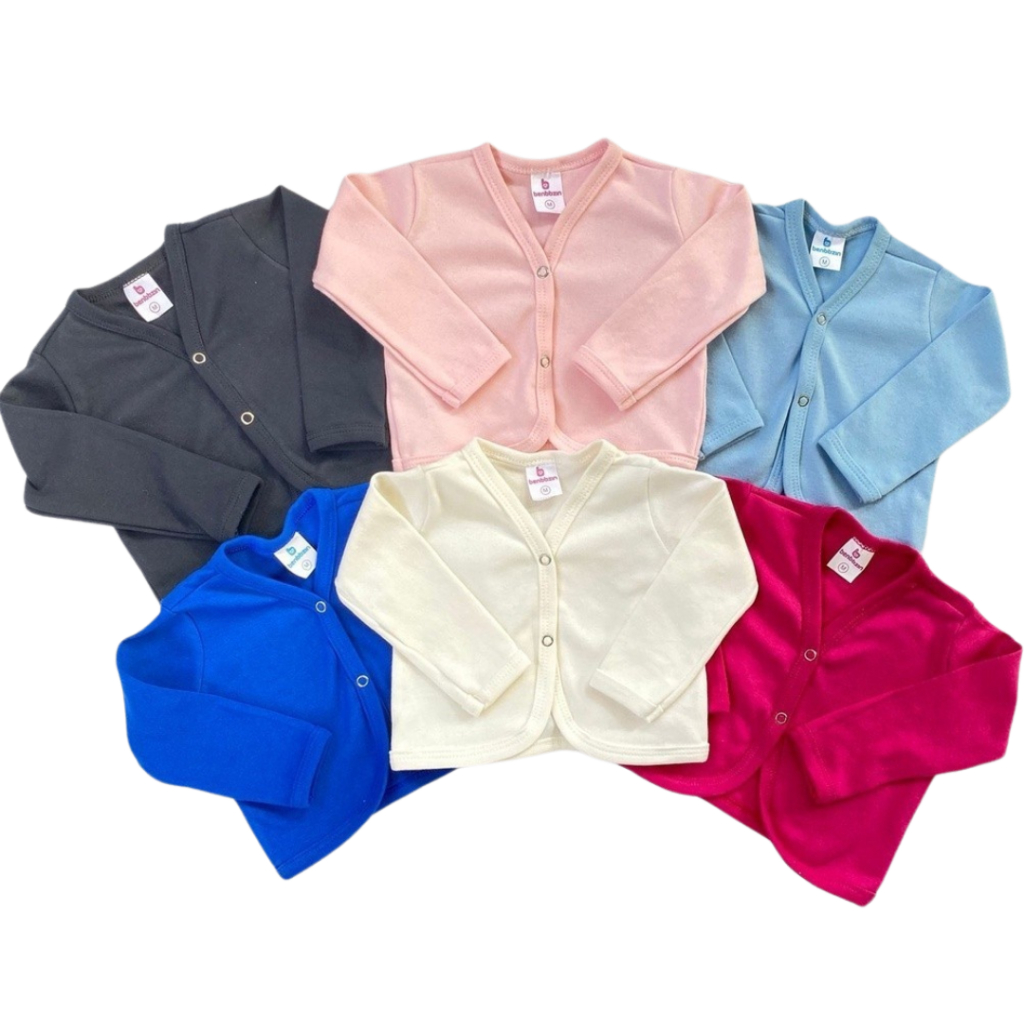Casaquinhos Para Bebê Inverno em 100% Algodão | 