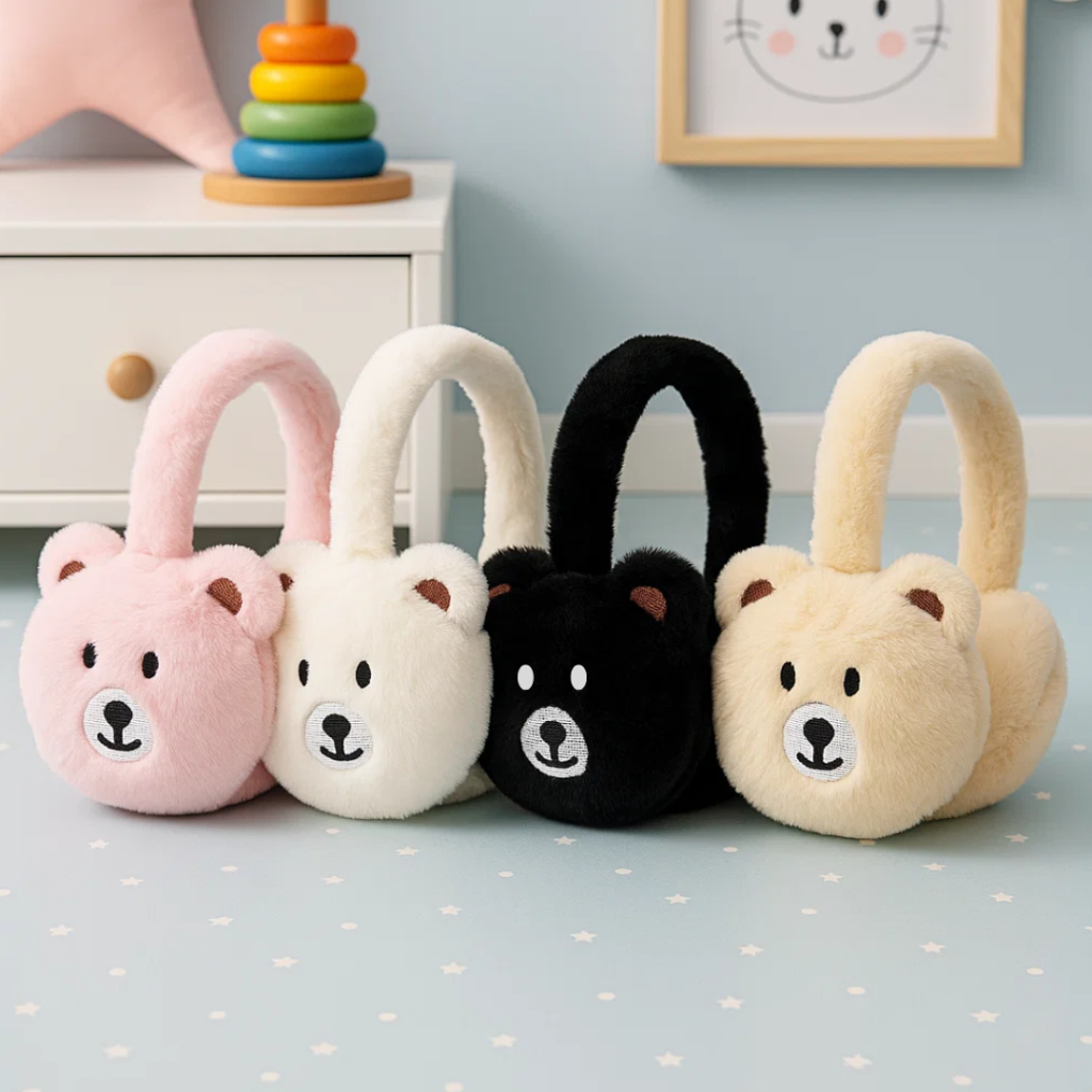 Protetor Aquecedor de Ouvido Orelha Pelúcia Felpu