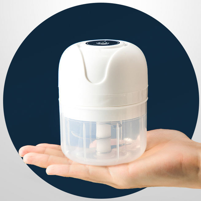 Mini Processador Triturador Sem Fio Elétrico 250M