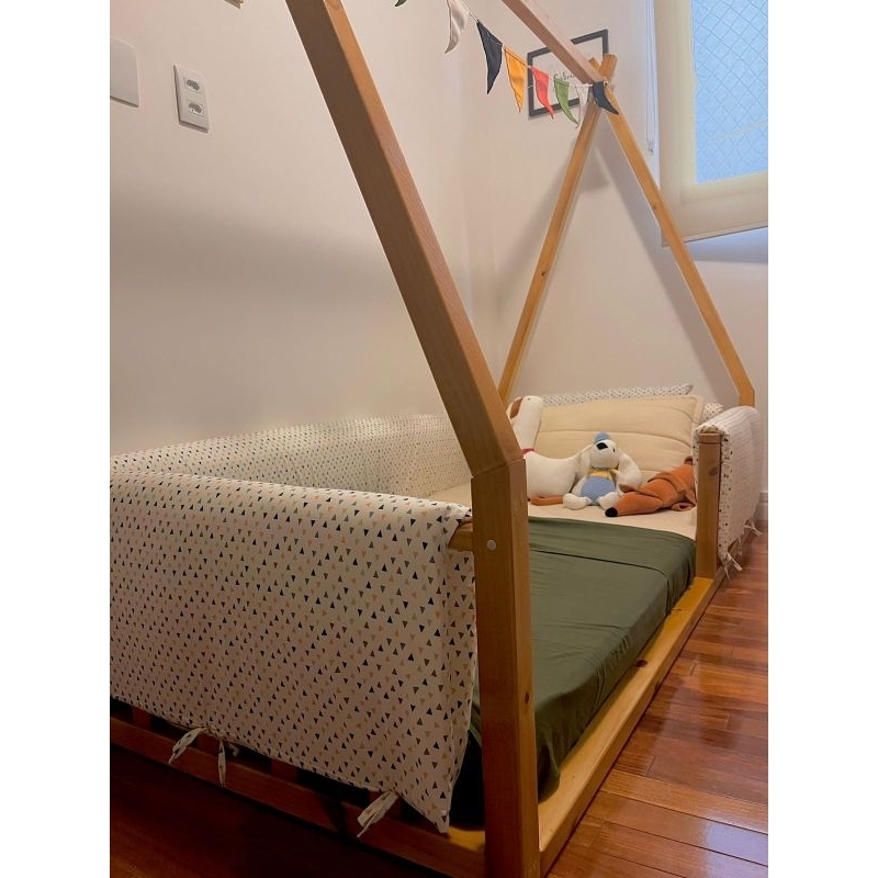 Protetor Grade de Mini Cama, Montessoriano Cama de