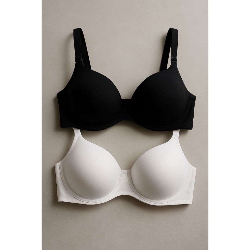 kit c/2 Ou 1 Sutiã Básico Reforçado de Microfib