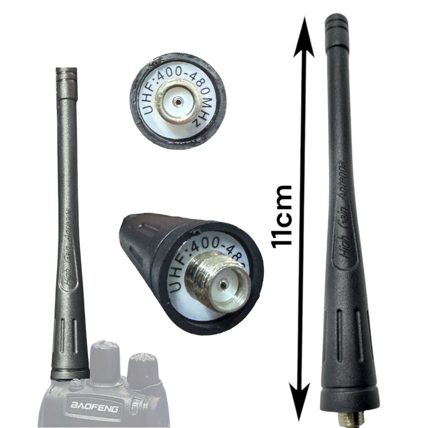 Antena Rádio Baofeng Bf 777s Bf 888s Original Uhf
