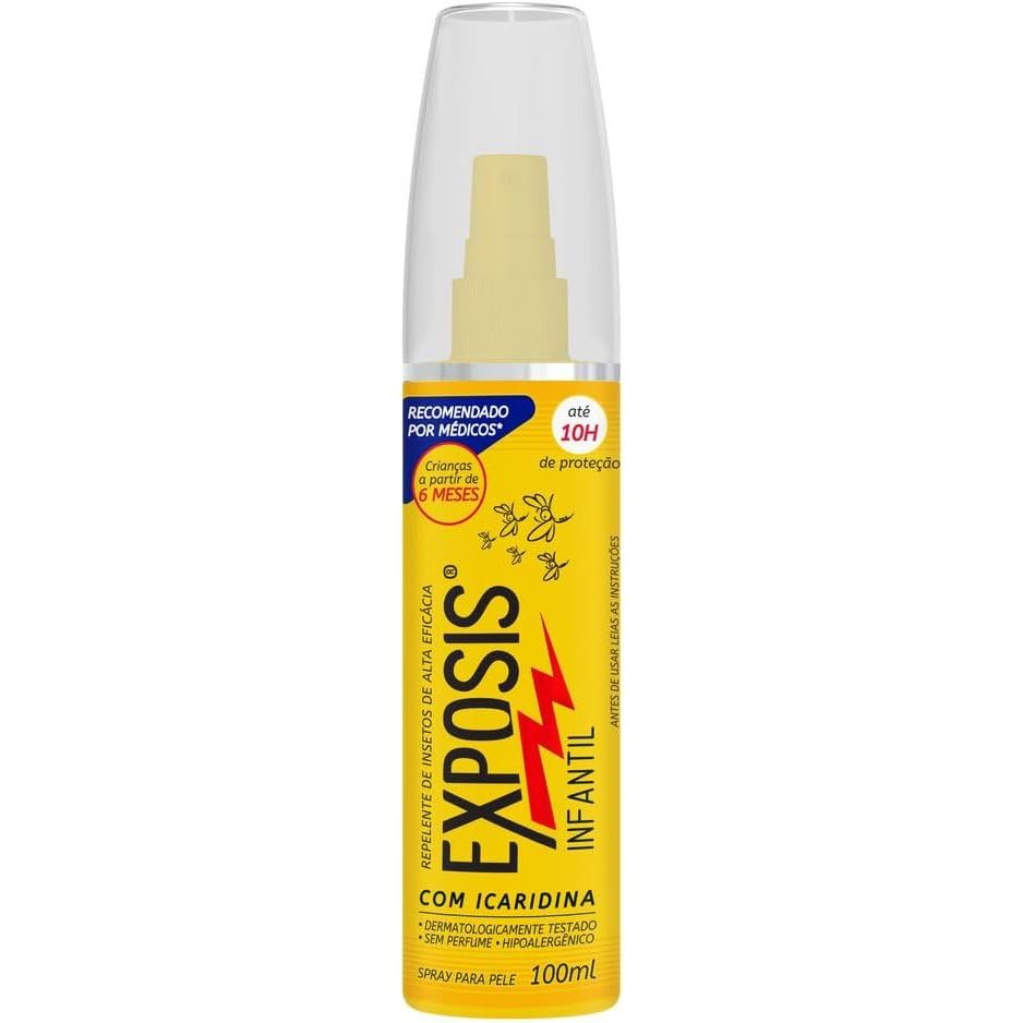 Repelente Exposis infantil 100 ML Spray com Icarid