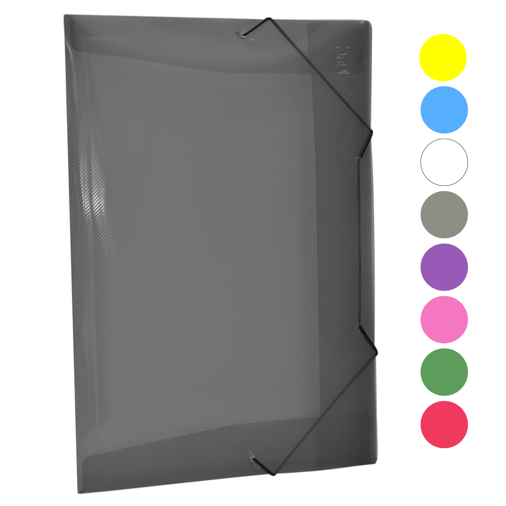 Pasta Aba Elástica Polipropileno 501 Ofício Sem 