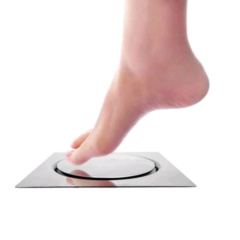 Ralo inteligente  10cm×10cm Para Banheiro 11870