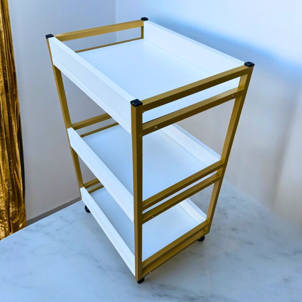 Carrinho Auxiliar Nail Designer Industrial Mdf Bra