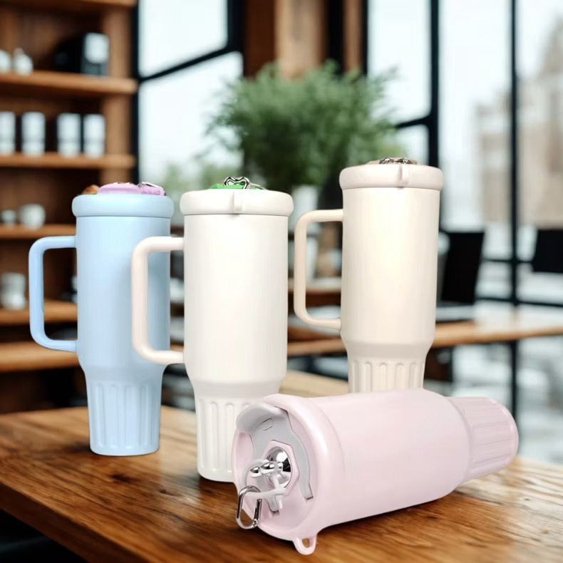 Copo Térmico 1200 ml Com Canudo Material Inoxidá