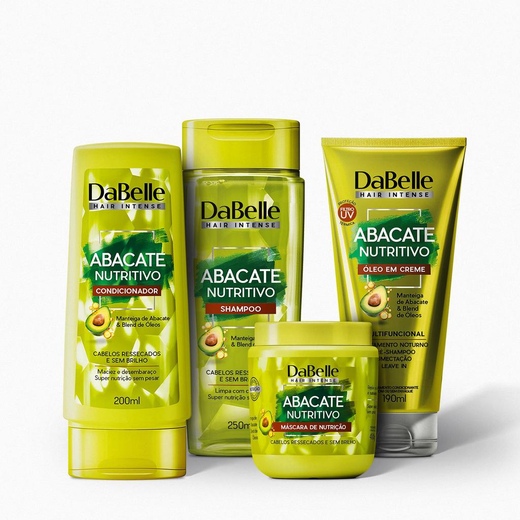 Kit Abacate Nutritivo DaBelle Hair – 4 produ