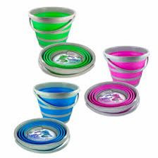 Balde Dobrável Retrátil 10L e12 L Silicone Refor