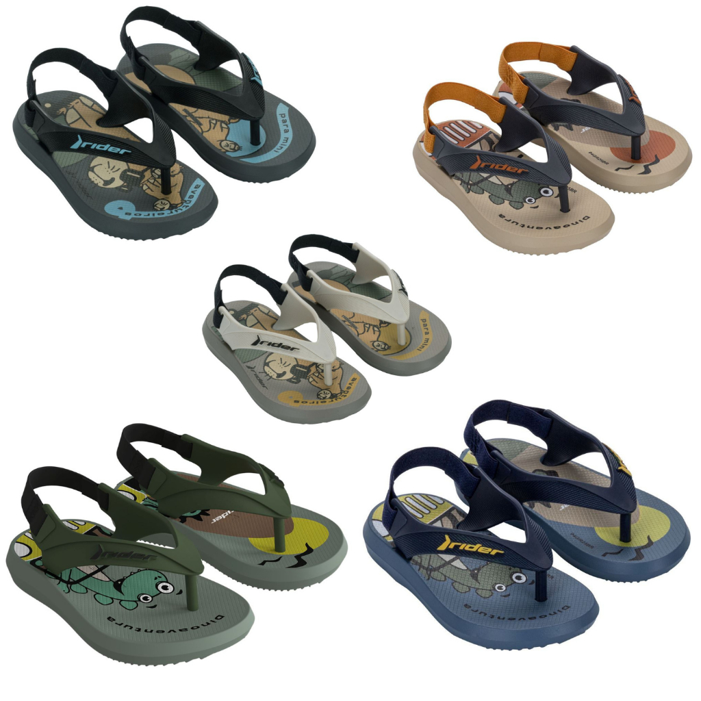 Chinelo Baby infantil sandalia Rider R1 Iii macio 