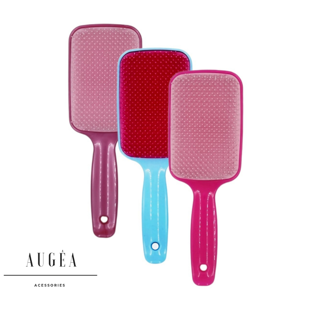 Escova de Cabelo Raquete Flex Desembaraçadora Má