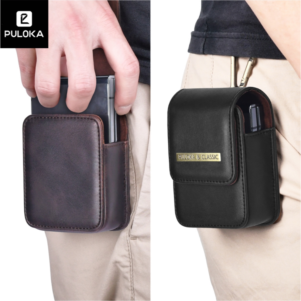PULOKA Bolsa Para Telefone Celular Em Couro Samsun