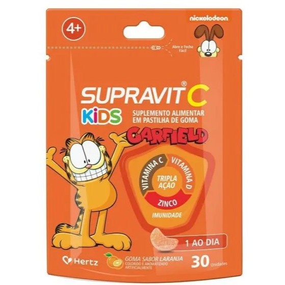 Supravit C Kids Tripla ação C+D+Zinco Sabor Lara