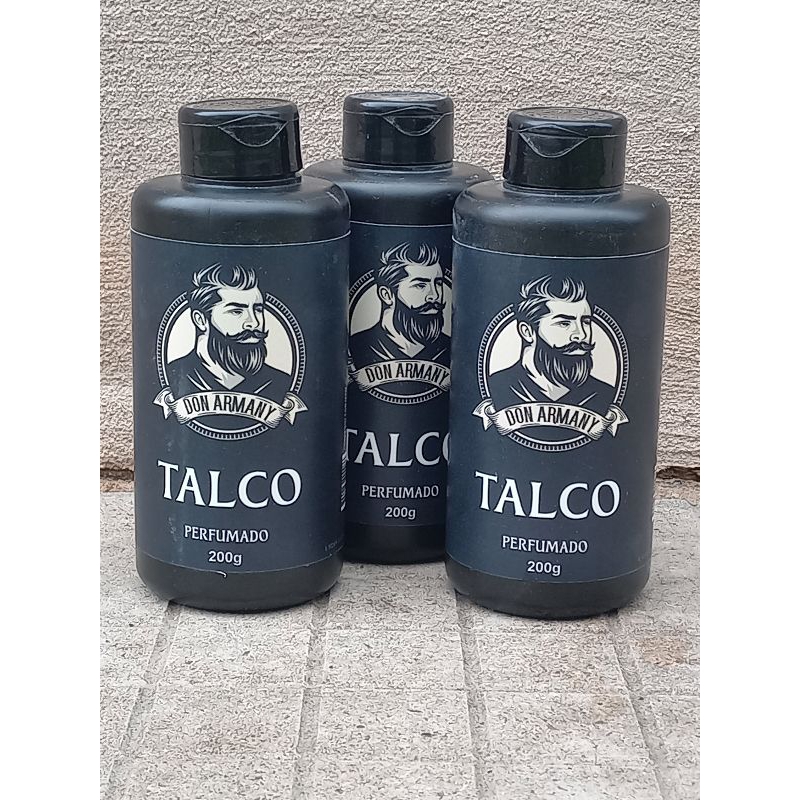Talco Perfumado 200g – Kit c/ 3 Un
