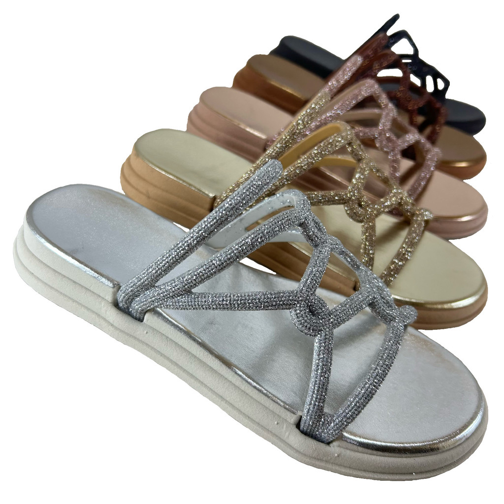 Sandália Rsteirinha Slide Capri 867A KIKIVE