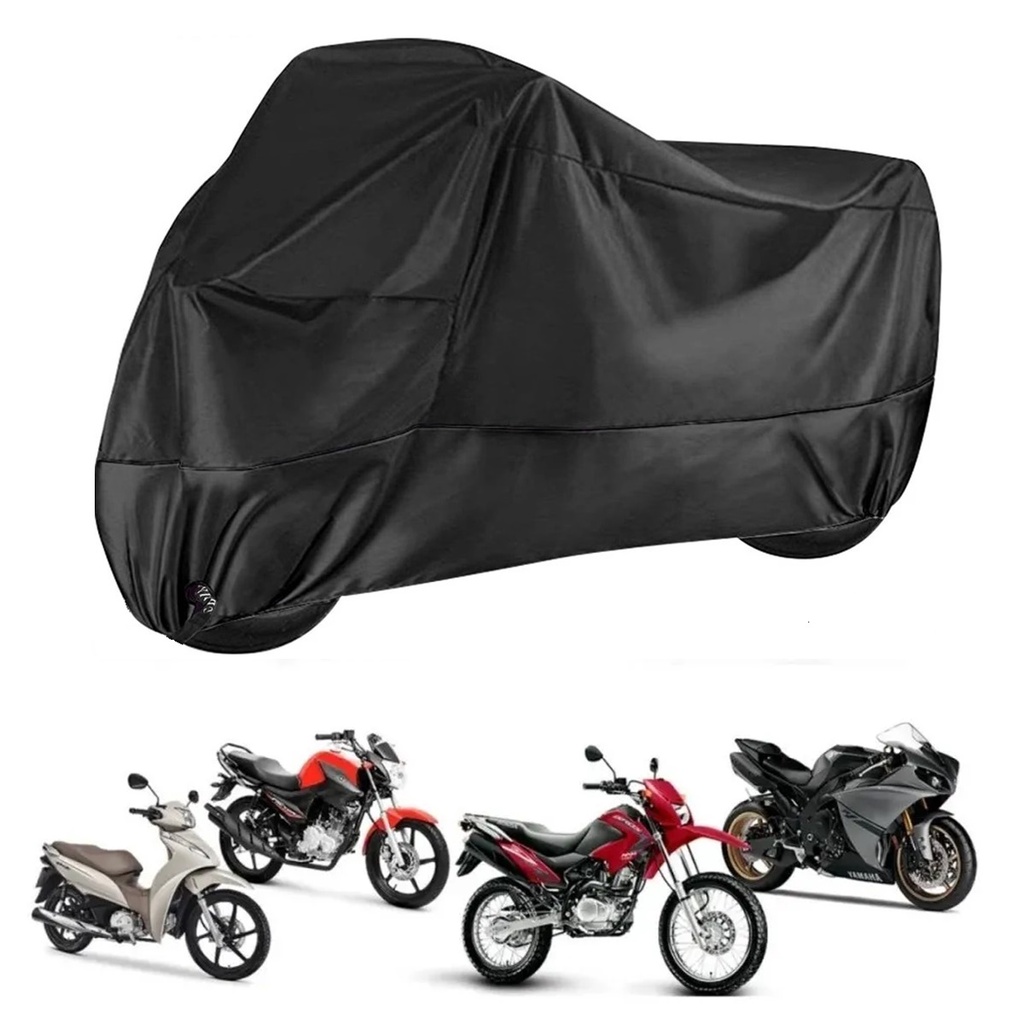 Capa Couro Para Cobrir Moto Interior Forrada Não 