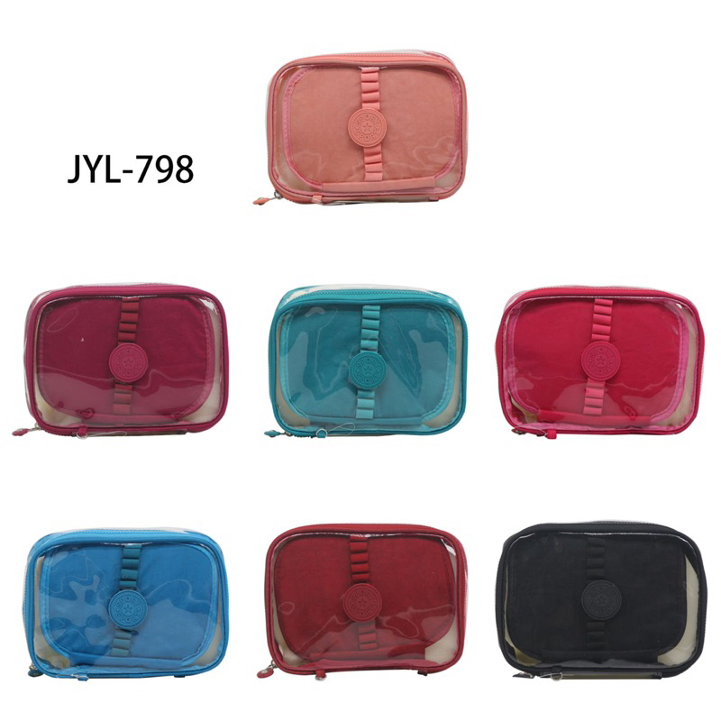 ESTOJO TRANSPARENTE ESTRUTURADO 100 PENS