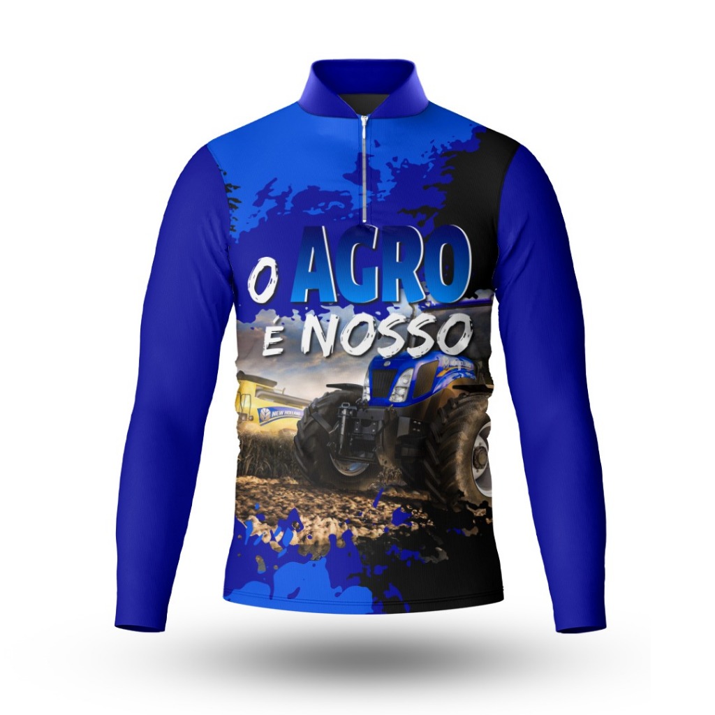 Camisa Camiseta Agro Agricultura Masculina Dry Fit
