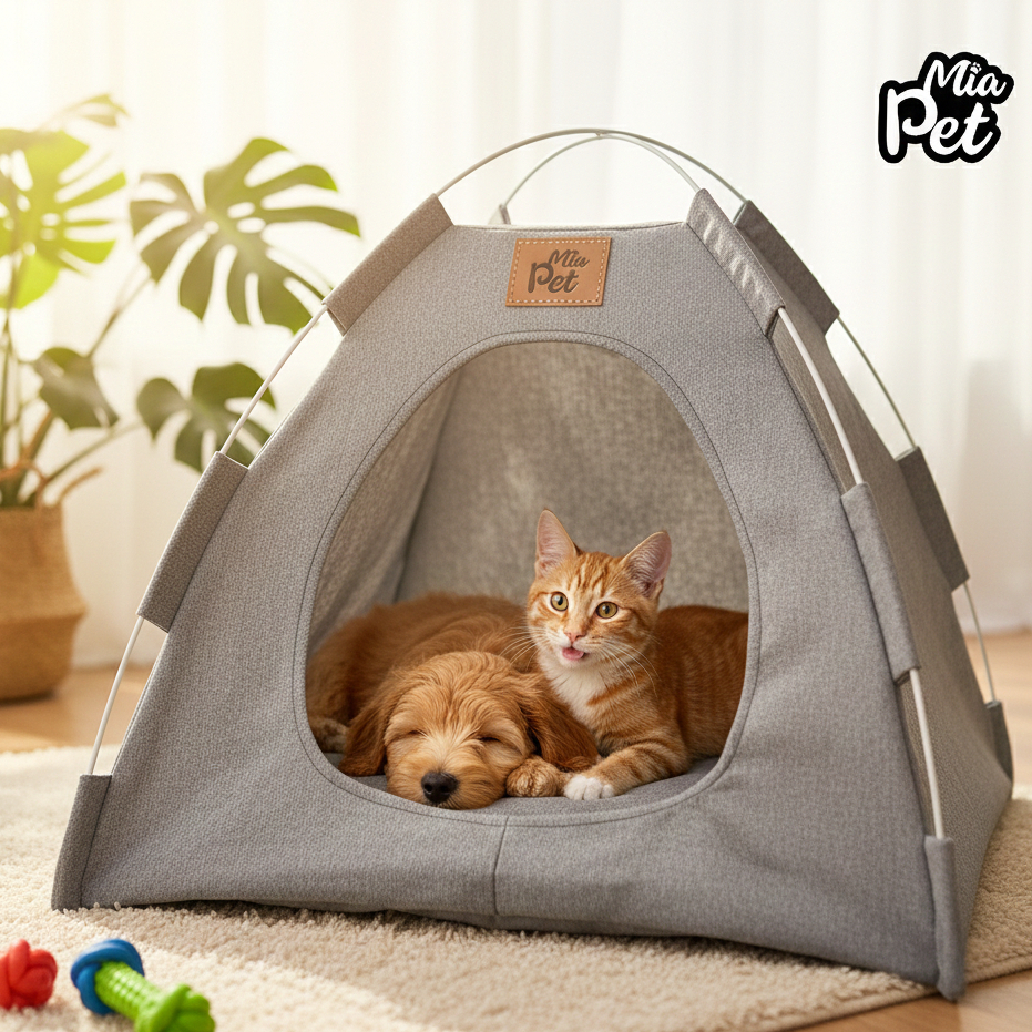 Cabana Cama Barraca Tenda Toca Pet Para Cães Cach