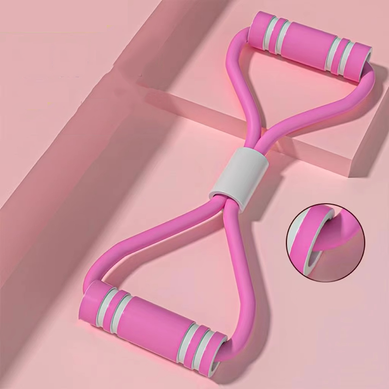 Elastico 8 Para Malhar Extensor Academia Treino Pi