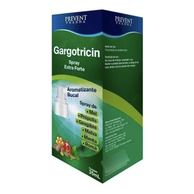 Spray Bucal Extra Forte Aromatizante Bucal Gargotr